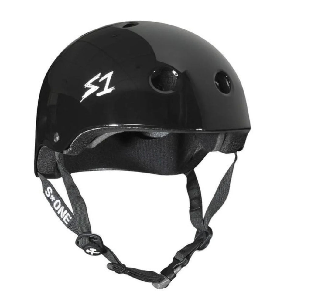 S1 - "LIFER" HELMET GLOSS BLACK