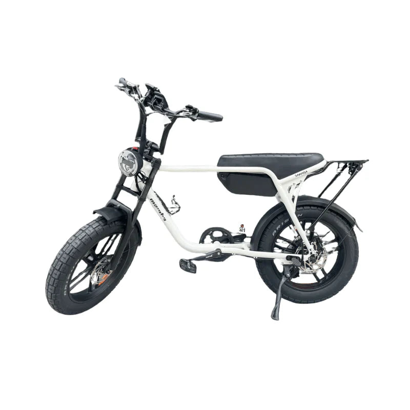 MAMBA - "SAHARA" FAT TYRE EBIKE PEARL WHITE
