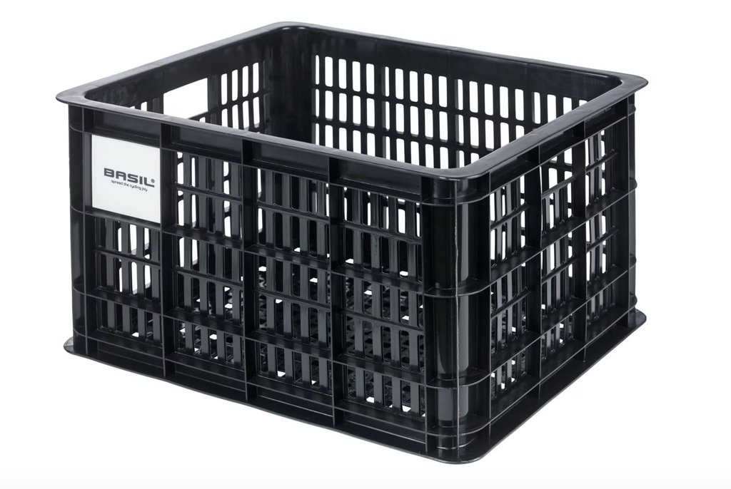 BASIL BASKETS - MEDUIM BASKET BLACK FOR EBIKE