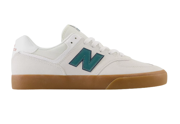 NEW BALANCE NUMERIC - "574" VULC SHOE SEA SALT/TEAL