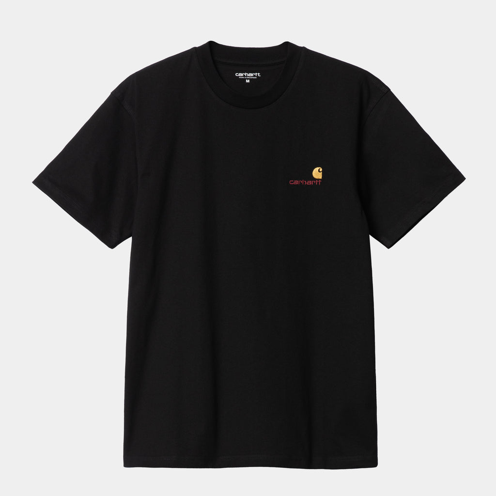 CARHARTT - "AMERICAN SCRIPT" TSHIRT BLACK