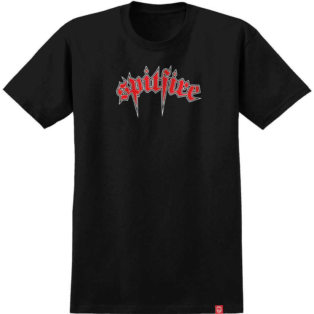 SPITFIRE - "VENOM" YOUTH TEE BLACK/RED
