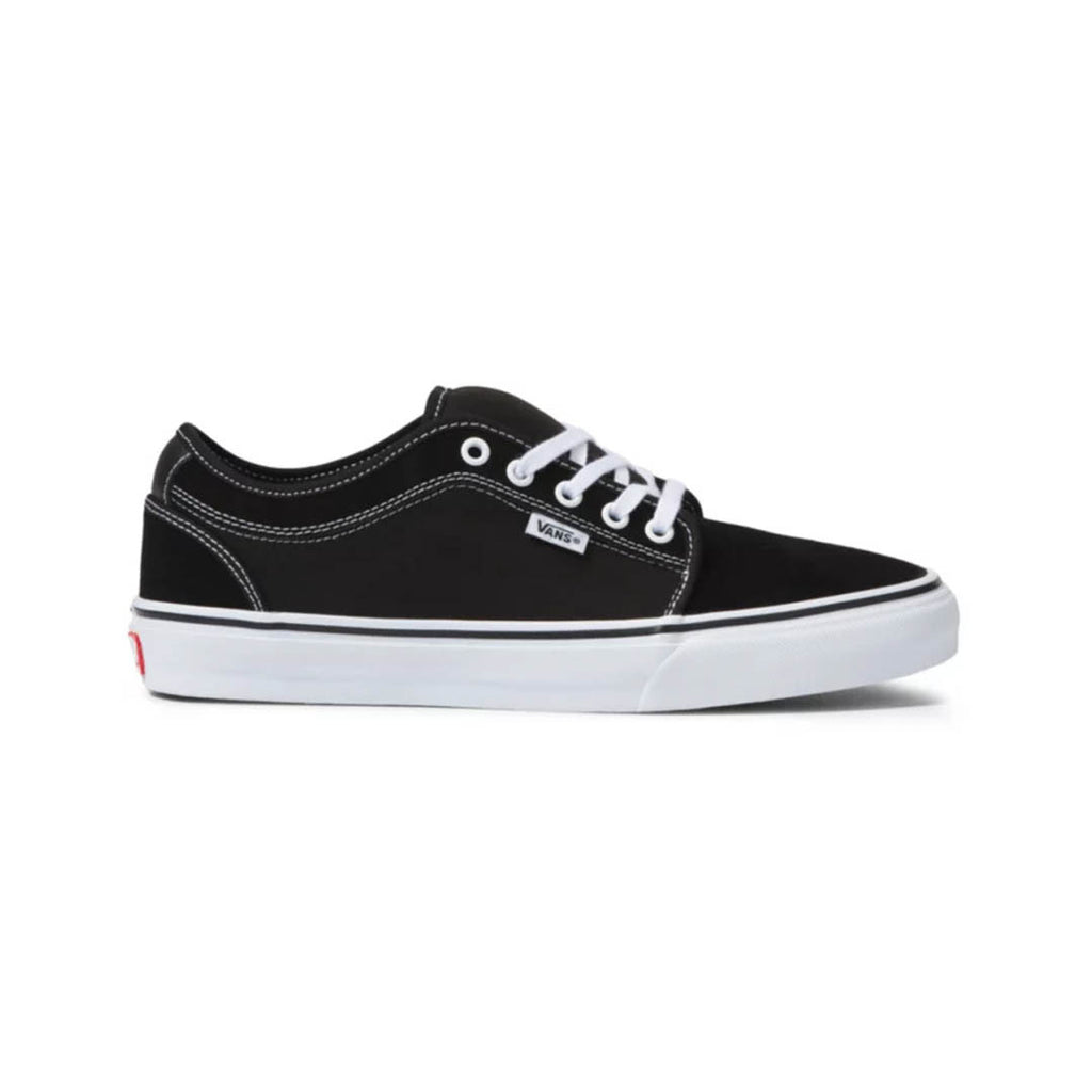 VANS "SKATE CHUKKA LOW" SHOE BLACK/WHITE
