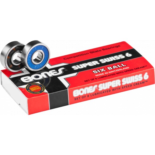 BONES SUPER SWISS 6-BALL BEARINGS