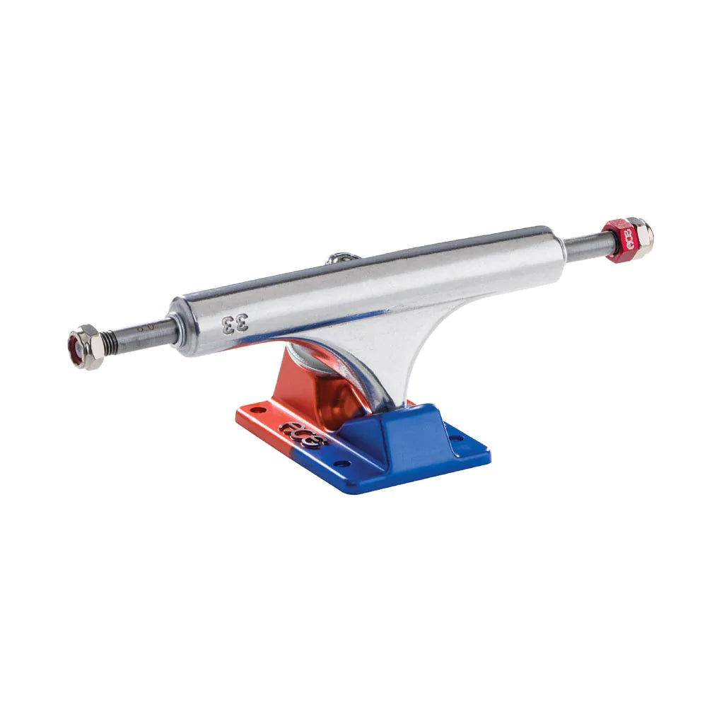 ACE - RAW/BLUE/ORANGE 44 AF1 SKATEBOARD TRUCKS