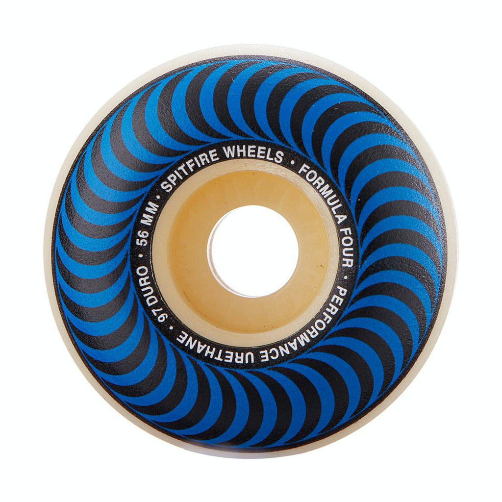 SPITFIRE F4 97D CLASSIC SWIRL BLUE 56MM WHEELS