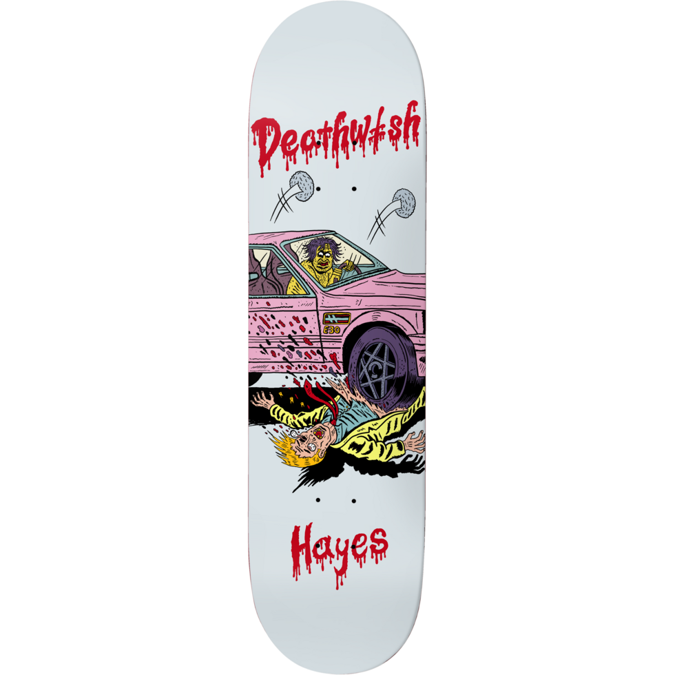 DEATHWISH - JAKE HAYES "VEHICULAR MANSLAUGHTER" DECK 8.0"