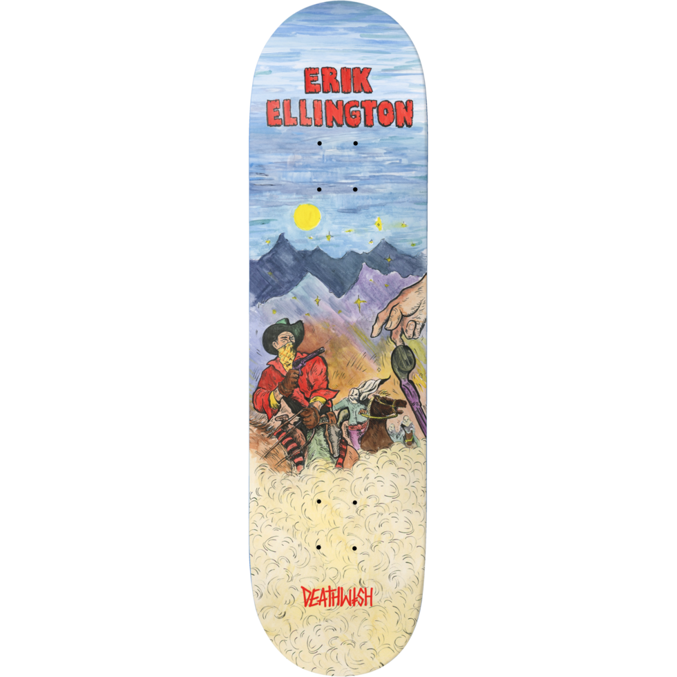 DEATHWISH - ELLINGTON "SIX SHOOTER" DECK 8.5"