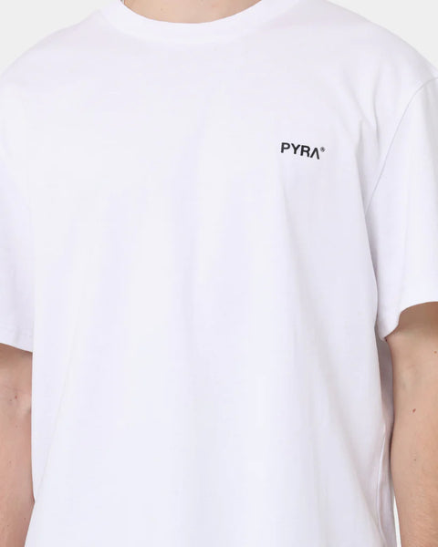 PYRA - "CORE LOGO TEE" WHITE