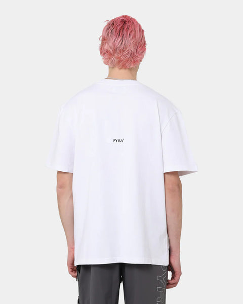 PYRA - "CORE LOGO TEE" WHITE