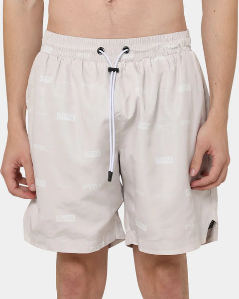 PYRA - "PARACHUTE" SHORTS OYSTER