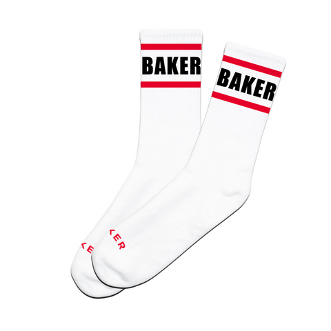 BAKER - "IMPACT" SOCKS WHITE