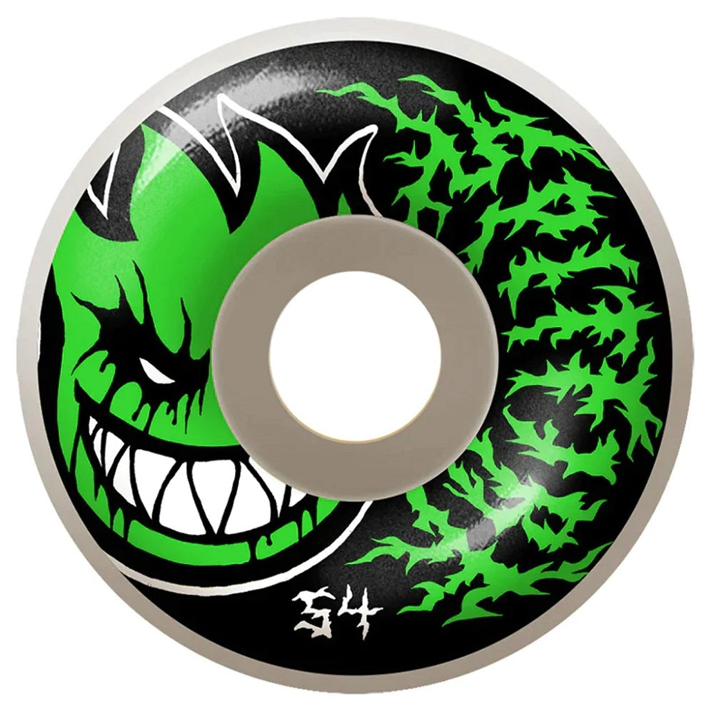 SPITFIRE - "DEATHMASK" 99D WHITE WHEELS 54MM