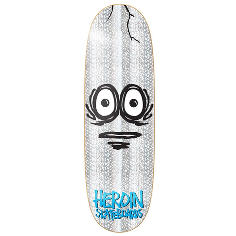 HEROIN - "VERY BIG HOLO EGG" DECK 10.0"