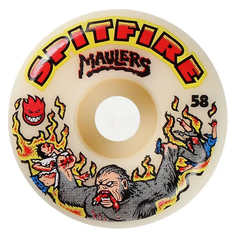 Spitfire Maulers Conical Full F4 99D 58mm Skateboard Wheels