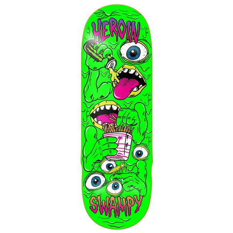 Heroin Swampy Mutate Or Die 10.2 Skateboard Deck