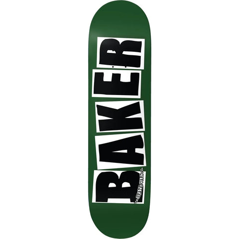 Baker Brand Logo Forest Green 7.88 Skateboard Deck