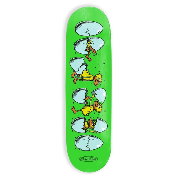 Passport Over It Series Born Tired 8.0 Skateboard Deck