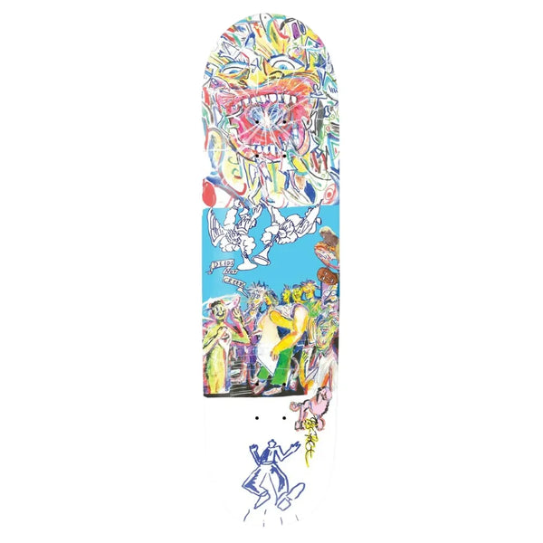 Passport Heaven & Hell Series Deeds Not Creeds 8.125 Skateboard Deck