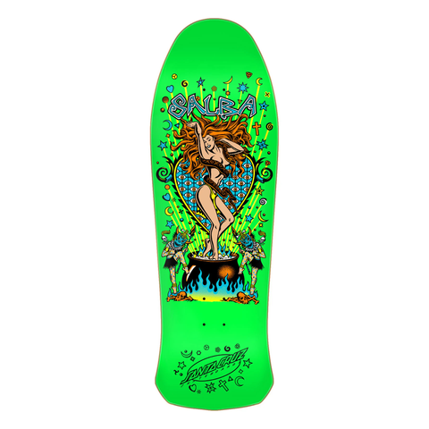 Santa Cruz Salba Witch Doctor 10.4 Skateboard Deck