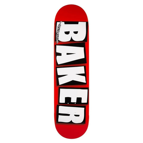 Baker OG Logo White Red 7.56 Skateboard Deck