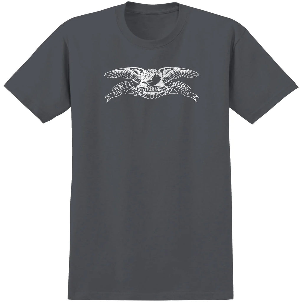 ANTI HERO - YOUTH "BASIC EAGLE" TEE CHARCOAL