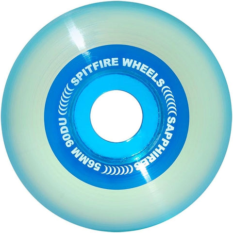 SPITFIRE - "SAPPHIRE" BLUE WHEELS 90DU 56MM