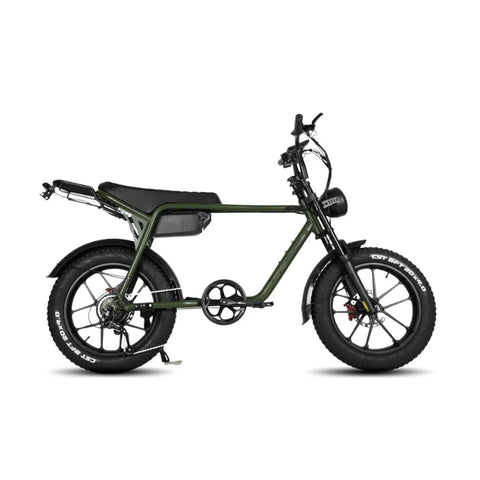 MAMBA - "SAHARA" FAT TYRE EBIKE ARMY GREEN