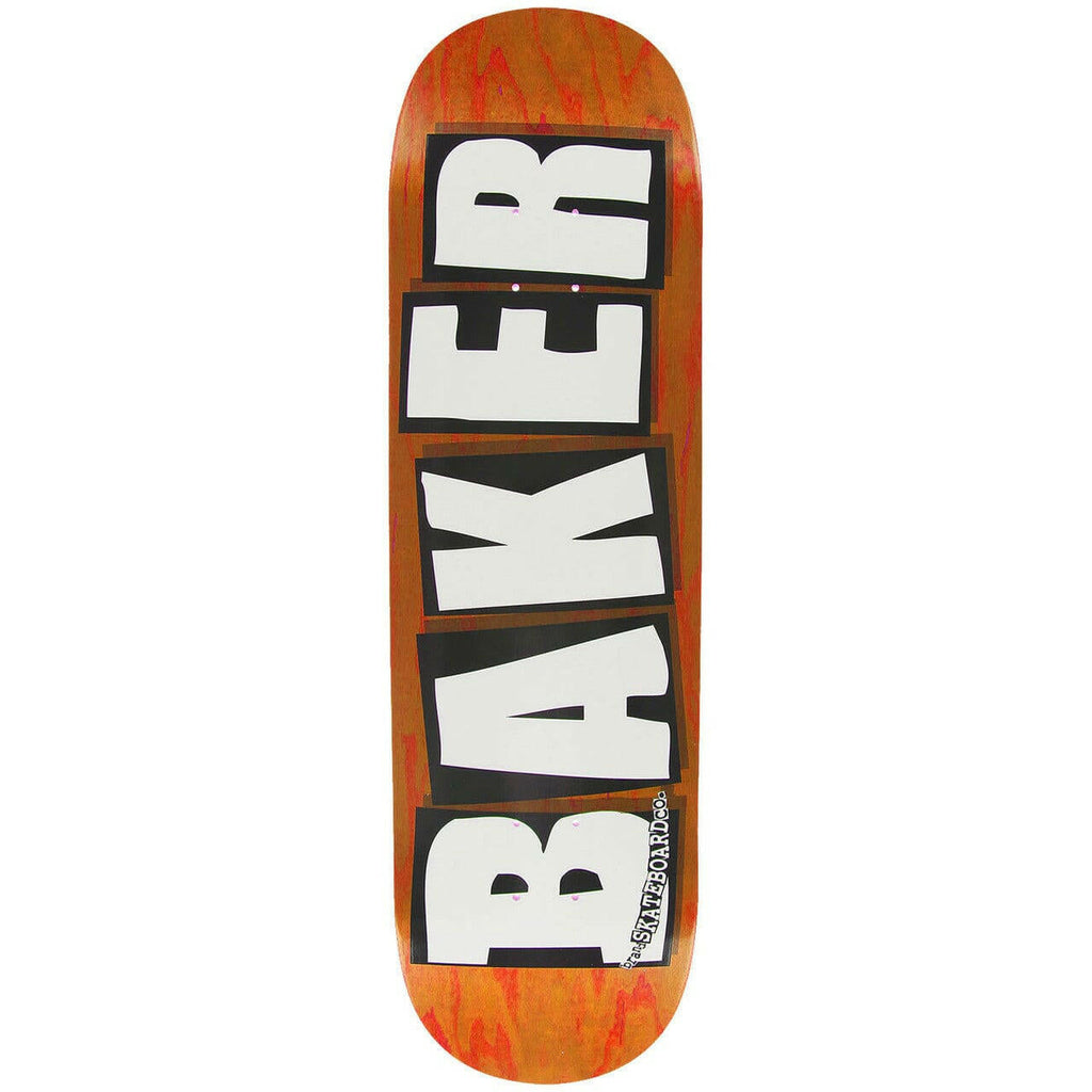 Baker Brand Logo Veneers B2 8.5 Skateboard Deck