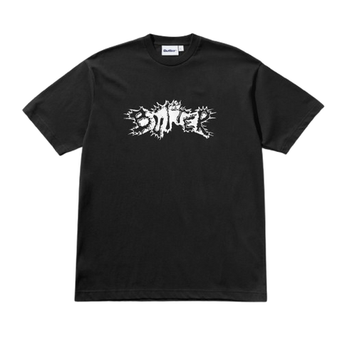 BUTTER - "ERUPTION" TEE BLACK