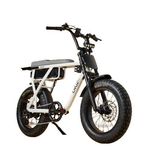 CRUZR - "BARREL" EBIKE WHITE