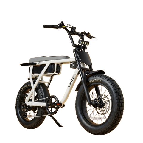 CRUZR - "BARREL" EBIKE WHITE