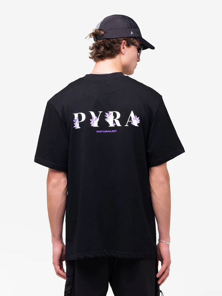 PYRA - "NATURALIST" TEE BLACK