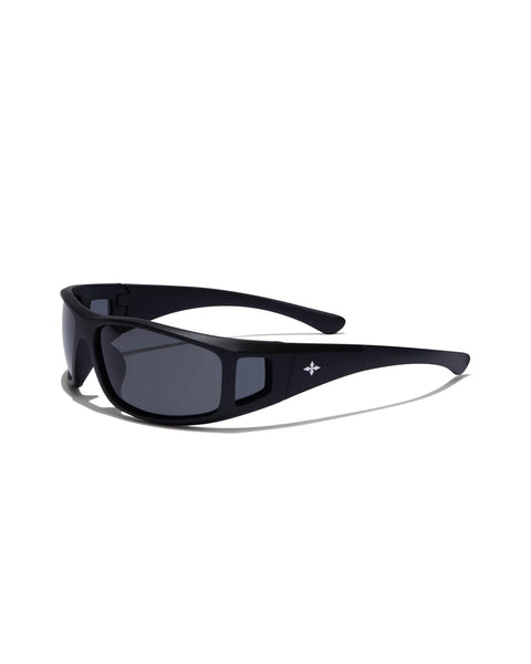 RITUAL VISION - "DRAGSTER" MATTE BLACK / BLACK POLARISED