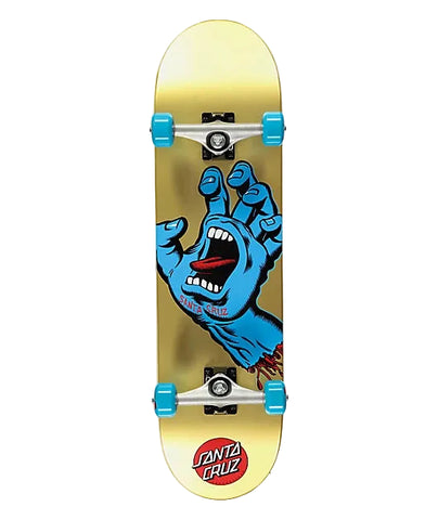 Santa Cruz Screaming Hand Skateboard Complete 8.25"