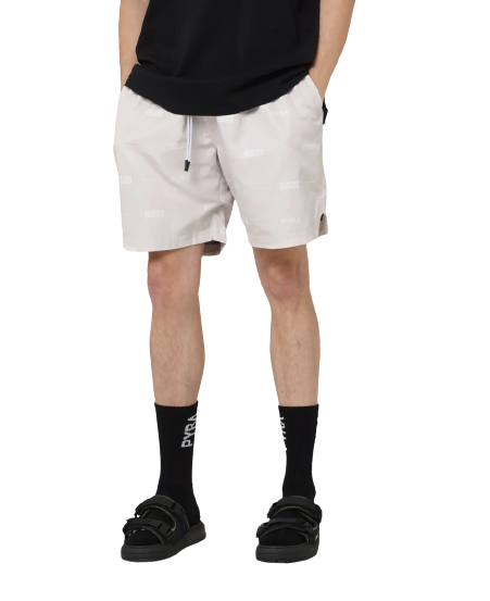 PYRA - "PARACHUTE" SHORTS OYSTER