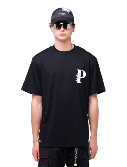 PYRA - "NATURALIST" TEE BLACK