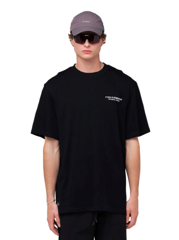 PYRA - "TECHINCAL" LOGO TEE BLACK