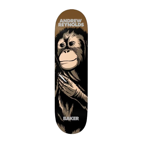 BAKER - ANDREW REYNOLDS "SMOKING MONKEY" DECK 8.25"