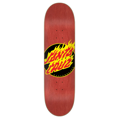 Santa Cruz Flame Dot Kids 7.25 Skateboard Deck