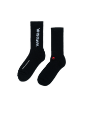 WORSHIP - "CORE" SOCKS BLACK