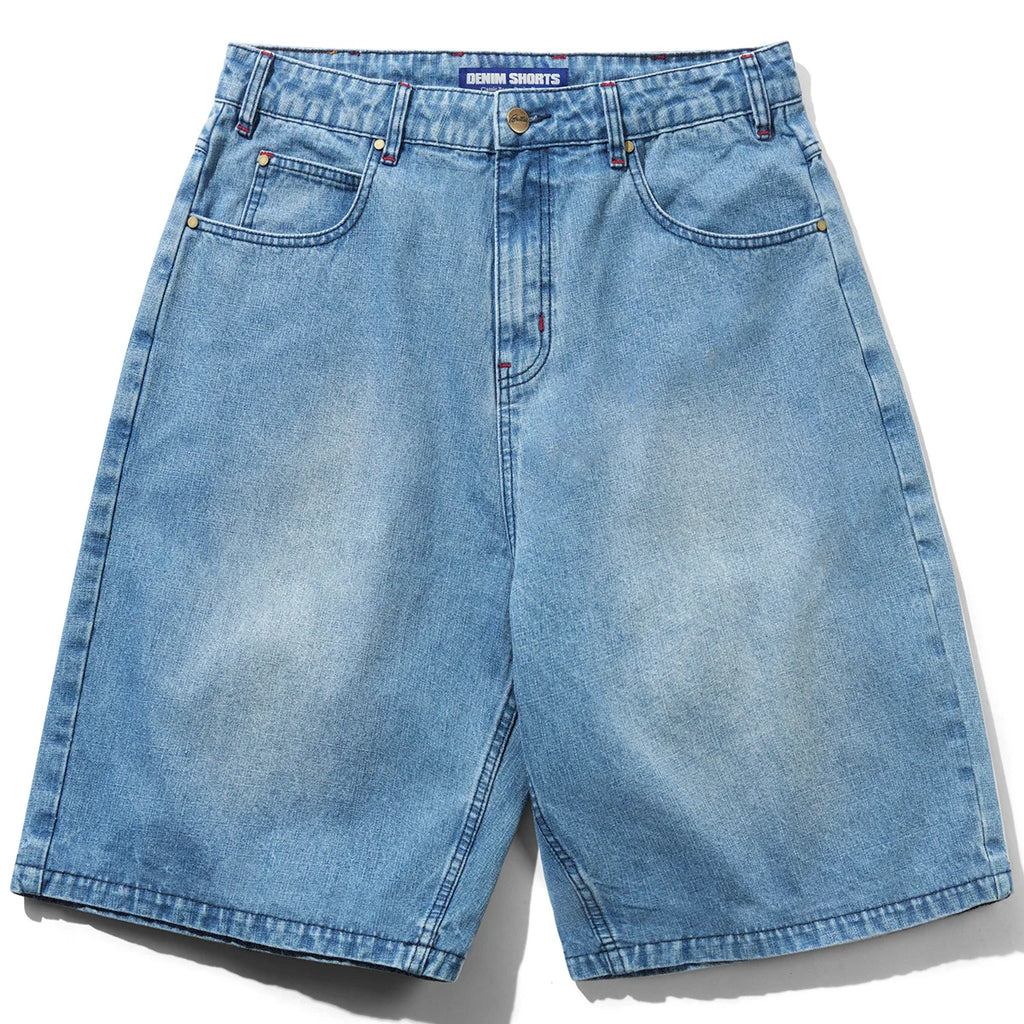 BUTTER GOODS BLOTCH DENIM SHORTS