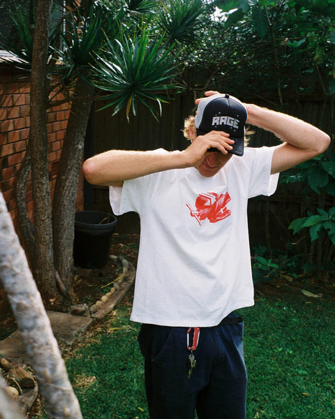 RAGE VICE T-SHIRT - WHITE