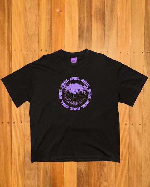 RAGE PUFFER TEE - BLACK