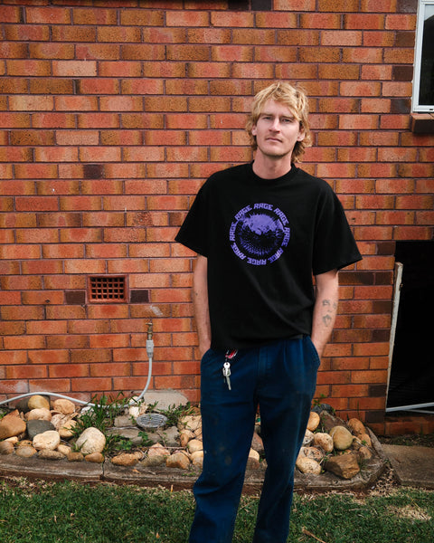 RAGE PUFFER TEE - BLACK