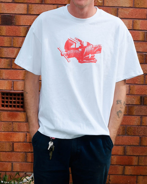RAGE VICE T-SHIRT - WHITE