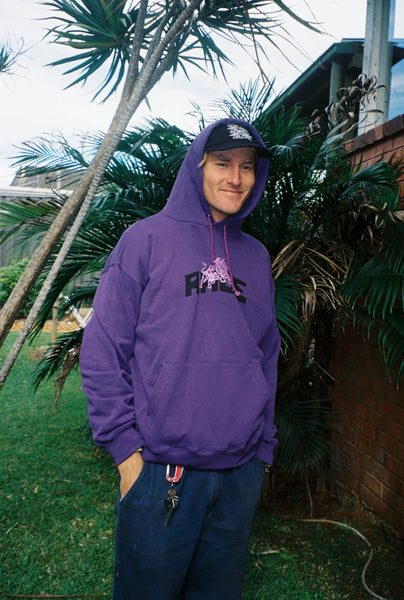 RAGE BULL HOOD - PURPLE