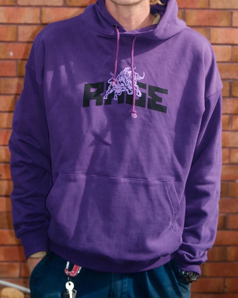 RAGE BULL HOOD - PURPLE
