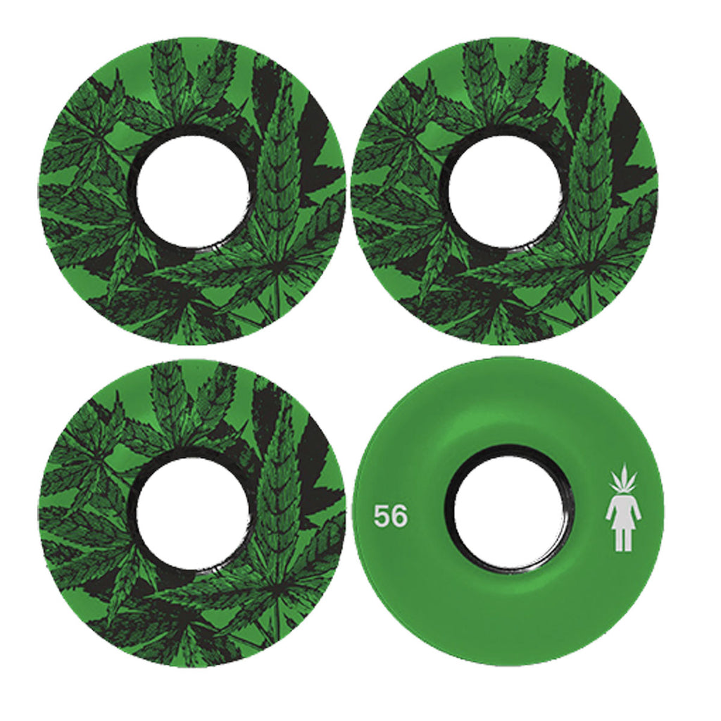 GIRL - "SMOKE SESH" 56MM 85A GREEN