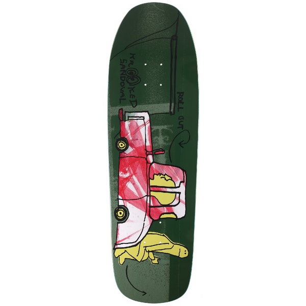 Krooked Roll Out Sandoval 9.81 Skateboard Deck